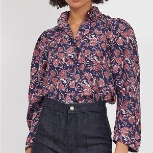 Apiece Apart Pink Blouse Size 0 NWT